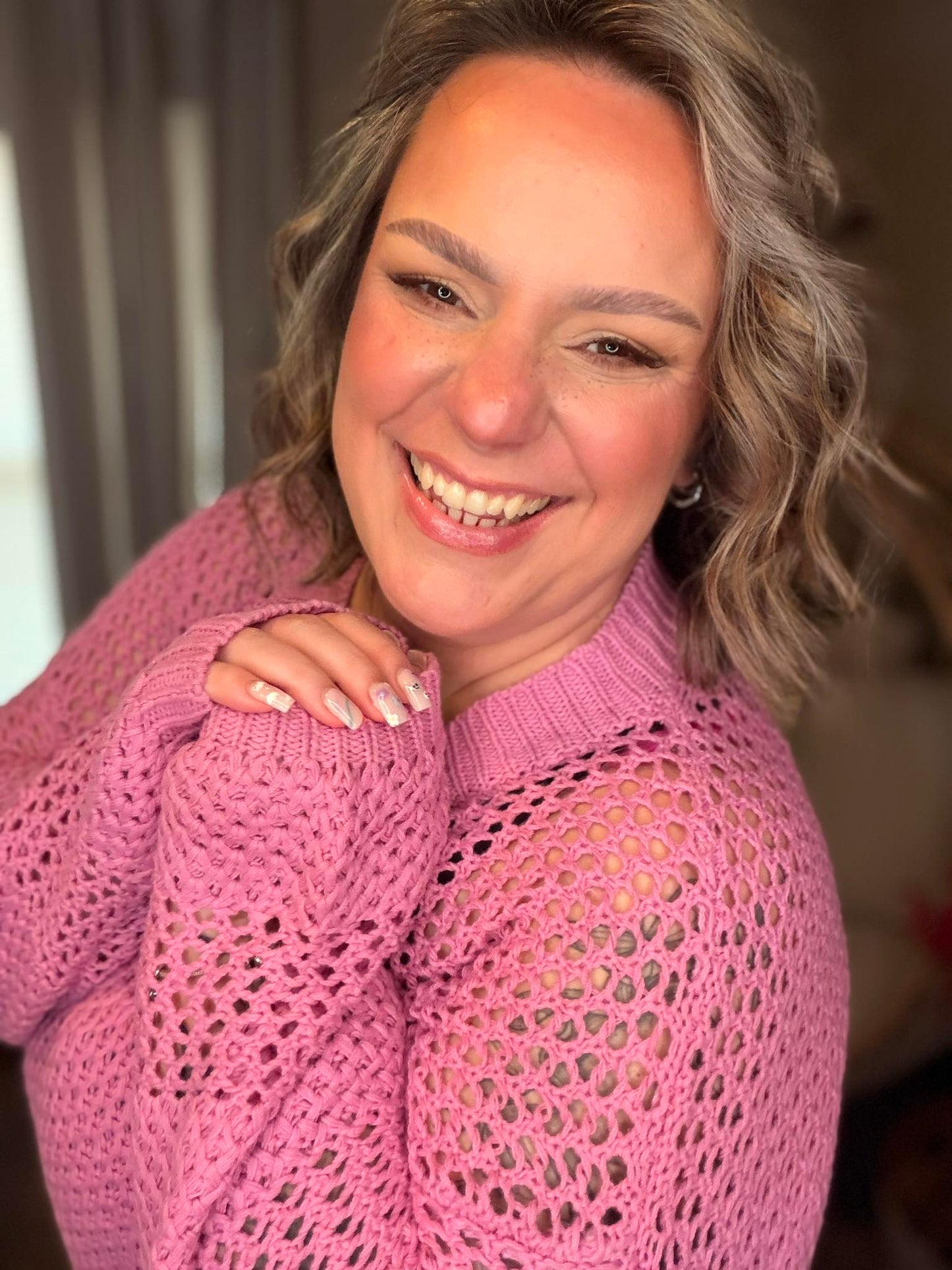 My Latest Love Loose Knit Sweater