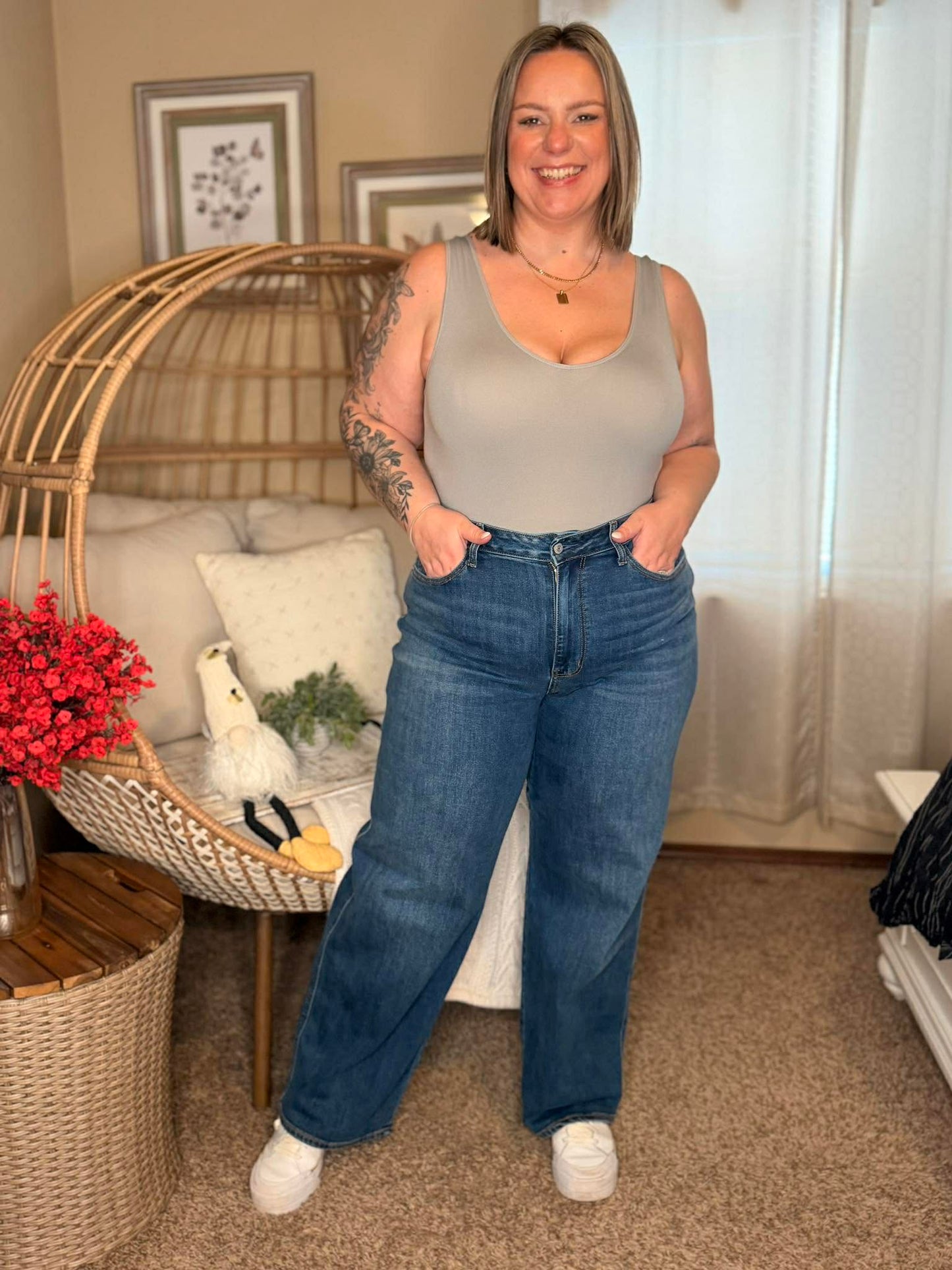Marie High Waist Wilhelmina Baggy Jeans