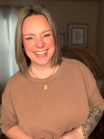 Fight the Feeling Top and Bottom Set in Brown