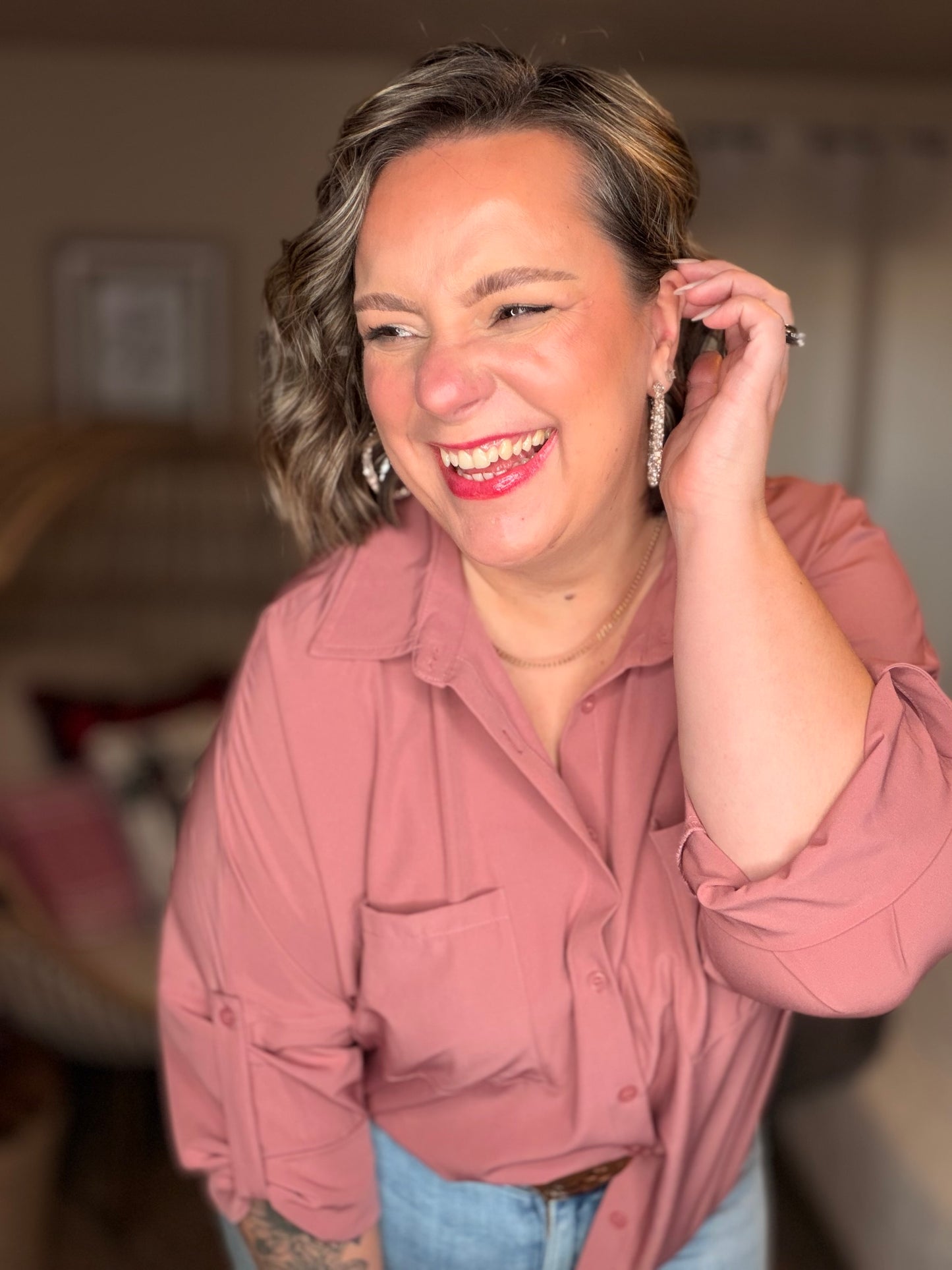 Keep it Profesh Button Up Top