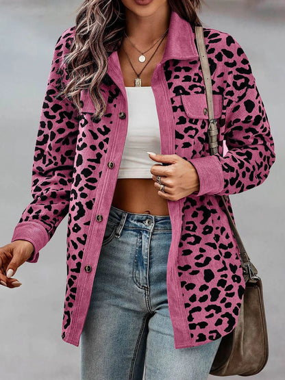 PREORDER - Leopard Girl Shacket