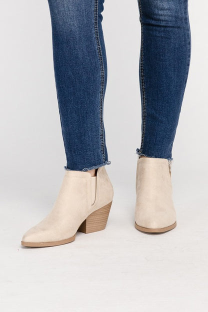 GWEN Suede Ankle Boots