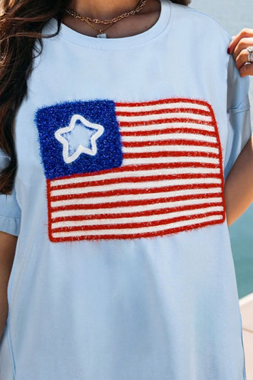 PREORDER - US Flag Graphic T-Shirt