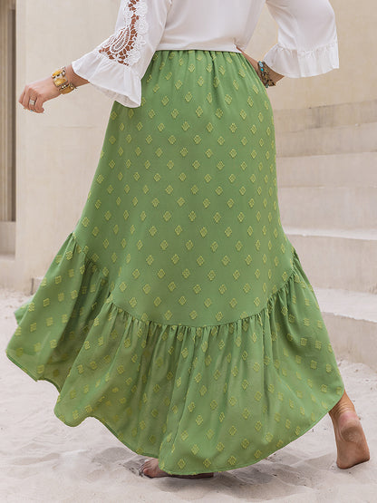 Whimsy Waves High-Low Skirt