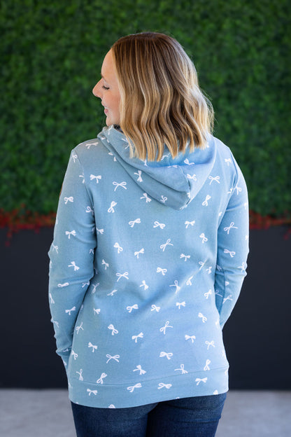 Michelle Mae Ashley Hoodie - Teal Ribbons