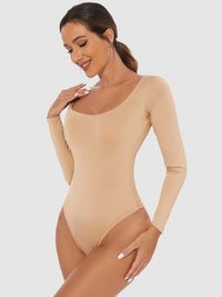 Preorder- Enjoy The View Scoop Neck Long Sleeve Bodysuit