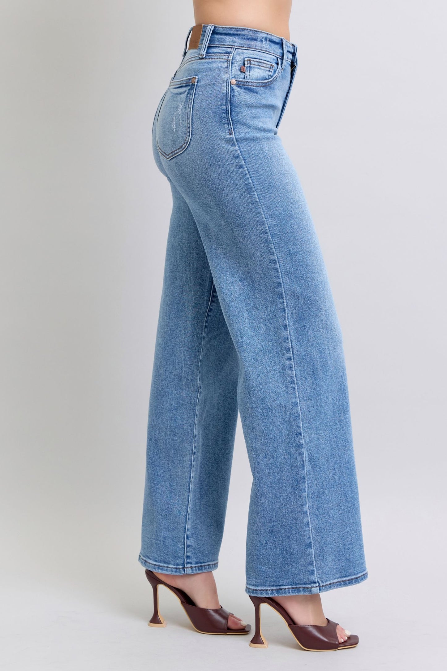 Vintage Vibes Wide Leg Jeans