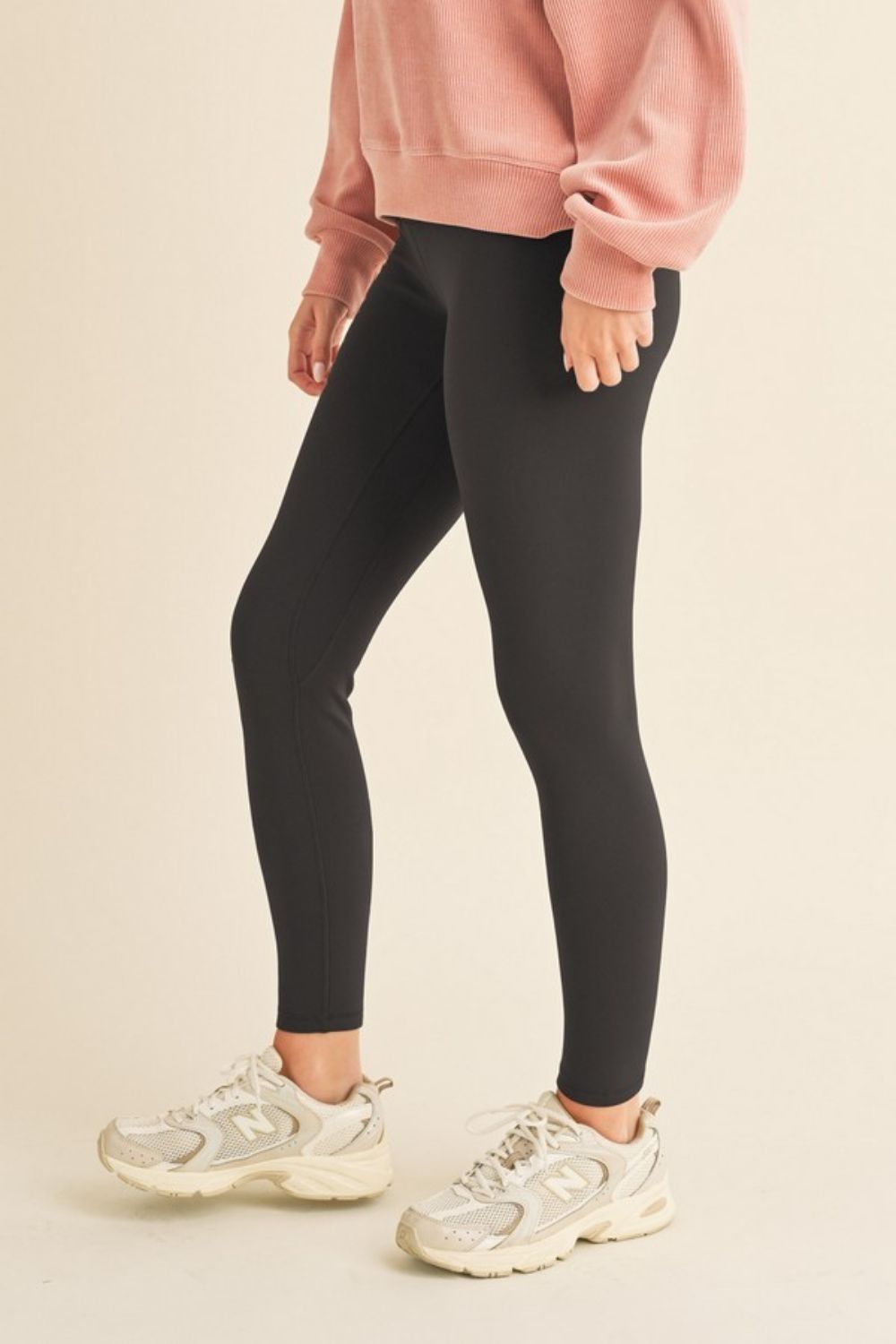 Snug Life High-Waisted Leggings - Black