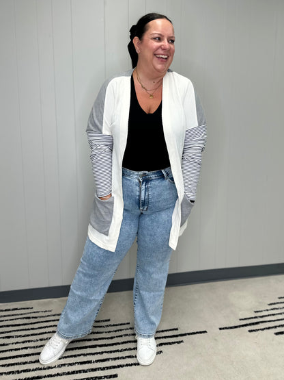 Consider it So Color Block Cardigan