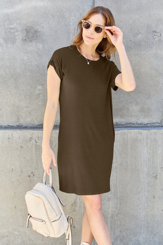 Oh, HI! Short Sleeve Dress with Pockets