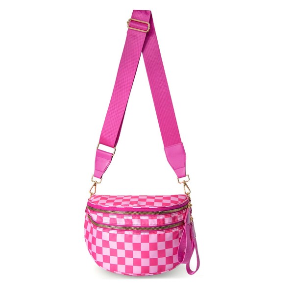 Checker Crossbody Sling Check Bag