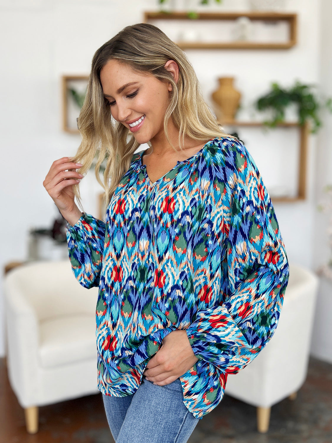 Whimsy Bloom Blouse