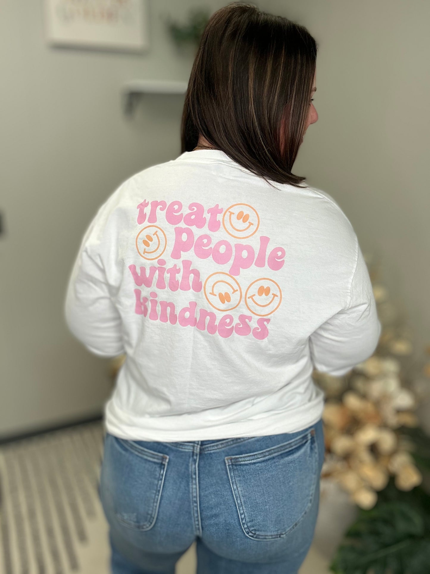 Treat People With Kindness Vintage Wash Tee