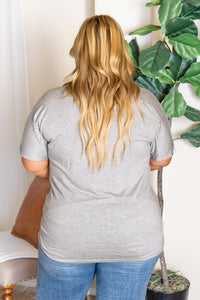 Michelle Mae Chloe Cozy Tee - Grey