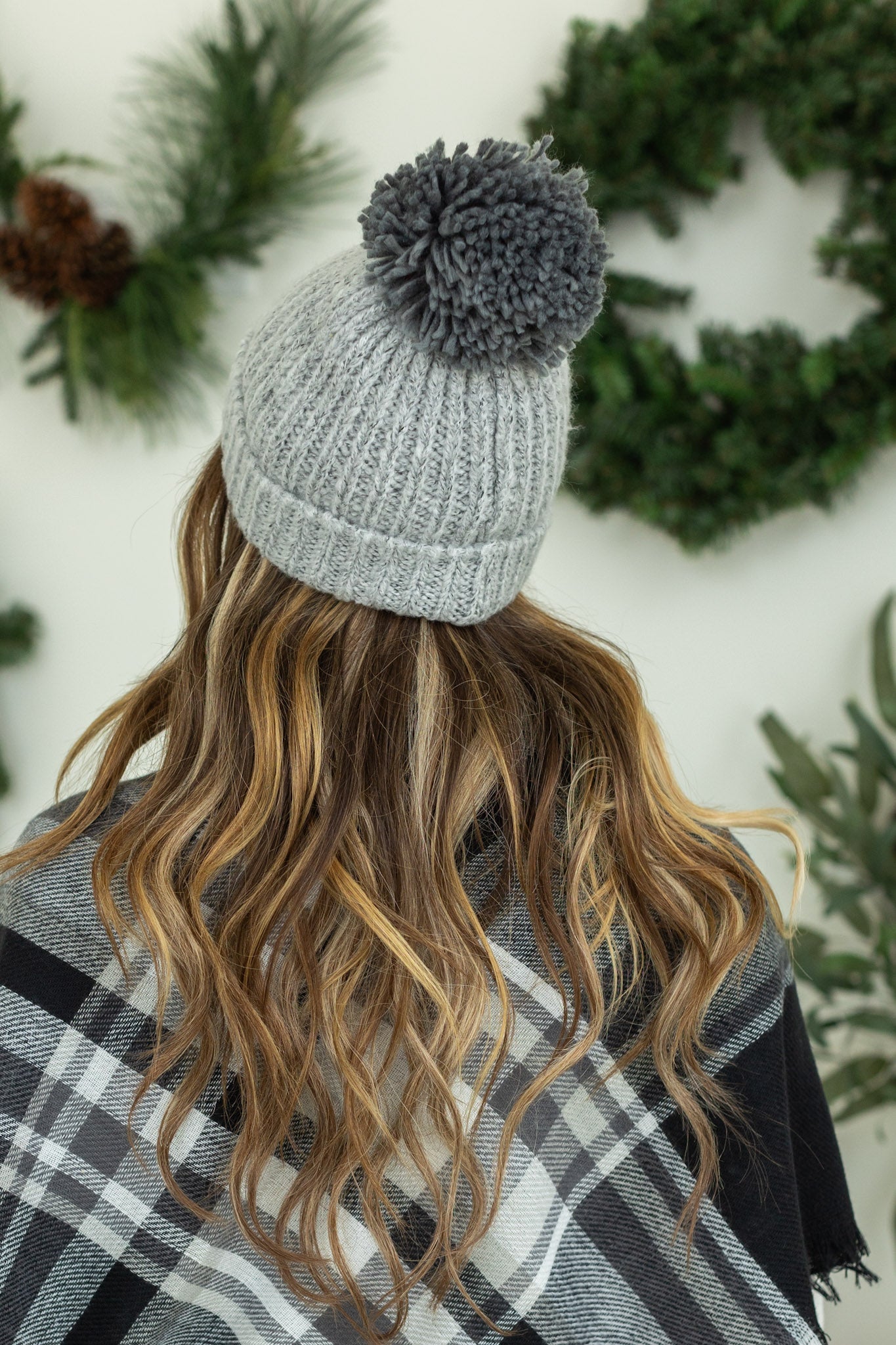 Michelle Mae Heathered Gray Beanie