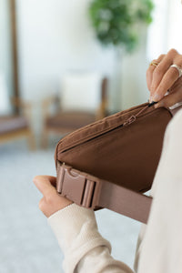 Michelle Mae Bum Bag - Brown