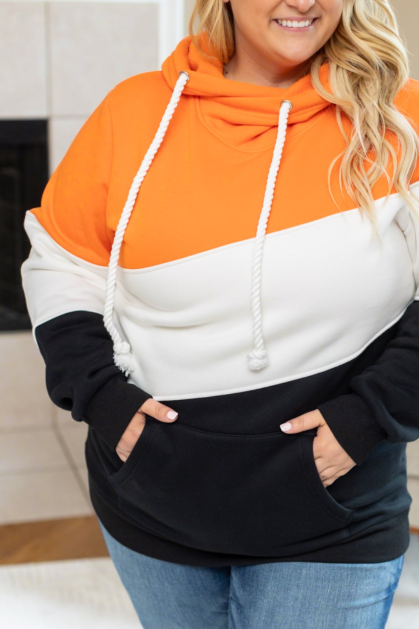 Michelle Mae Lizzie Women's Hoodie | Cincinnati Orange, White, Black