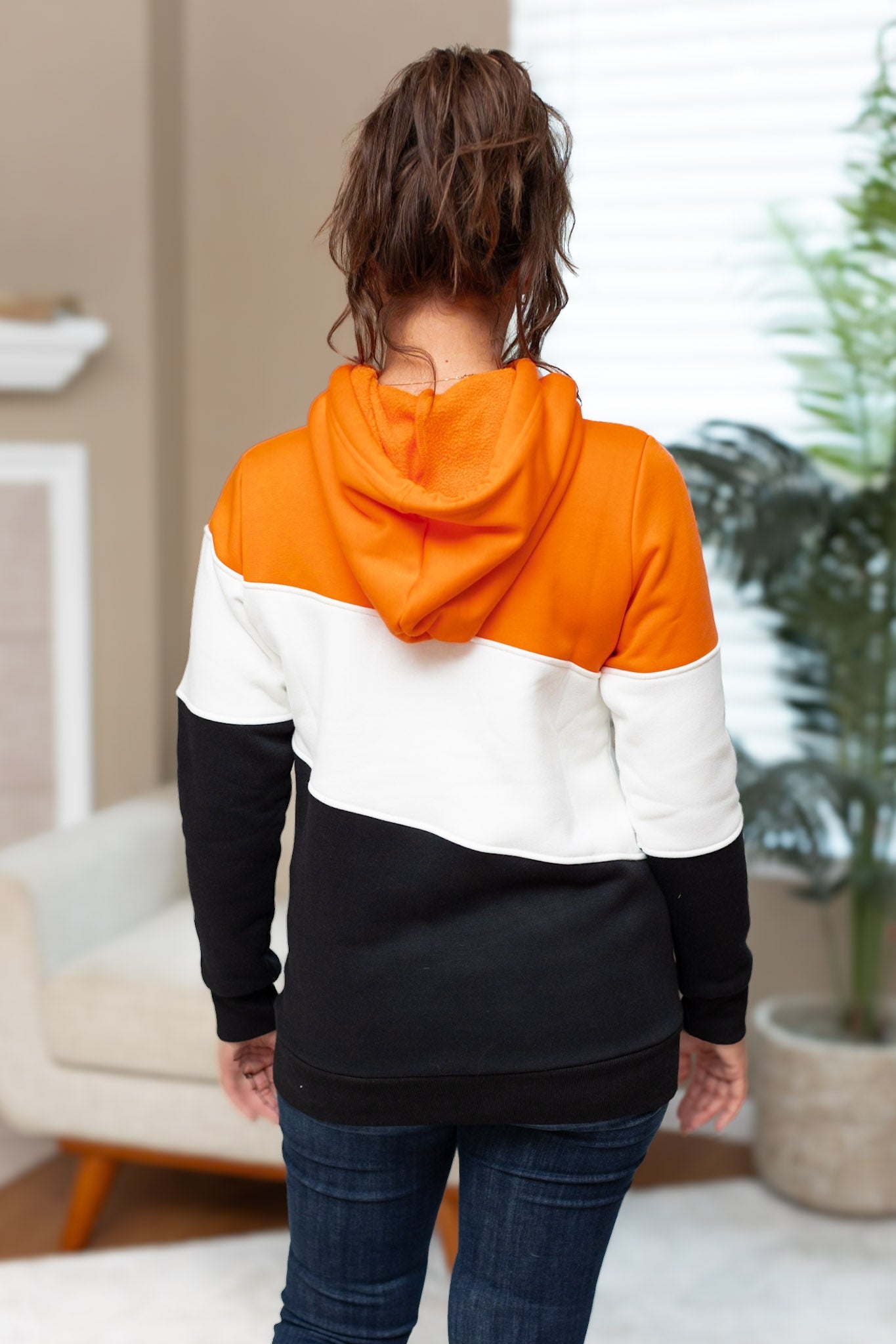 Michelle Mae Lizzie Women's Hoodie | Cincinnati Orange, White, Black