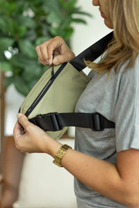 Michelle Mae Bum Bag - Sage