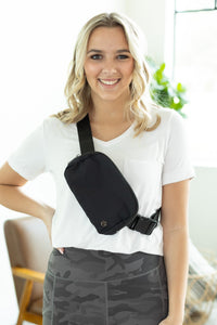 Michelle Mae Bum Bag - Black