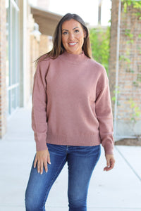 Michelle Mae Molly Sweater - Mauve