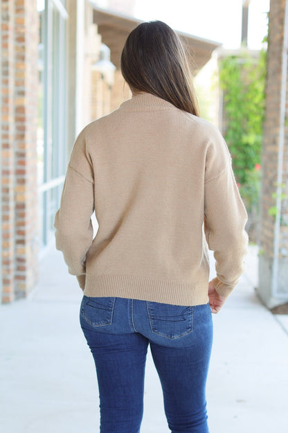 Michelle Mae Molly Sweater - Natural