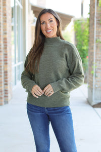 Michelle Mae Molly Sweater - Olive