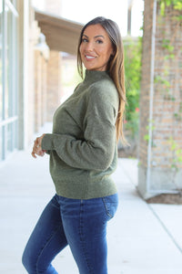 Michelle Mae Molly Sweater - Olive