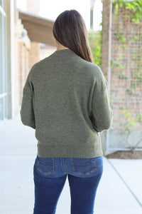 Michelle Mae Molly Sweater - Olive