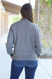 Michelle Mae Molly Sweater - Grey