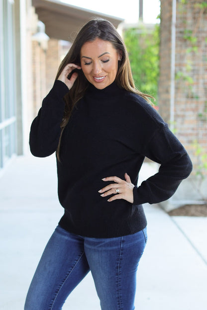 Michelle Mae Molly Sweater - Black