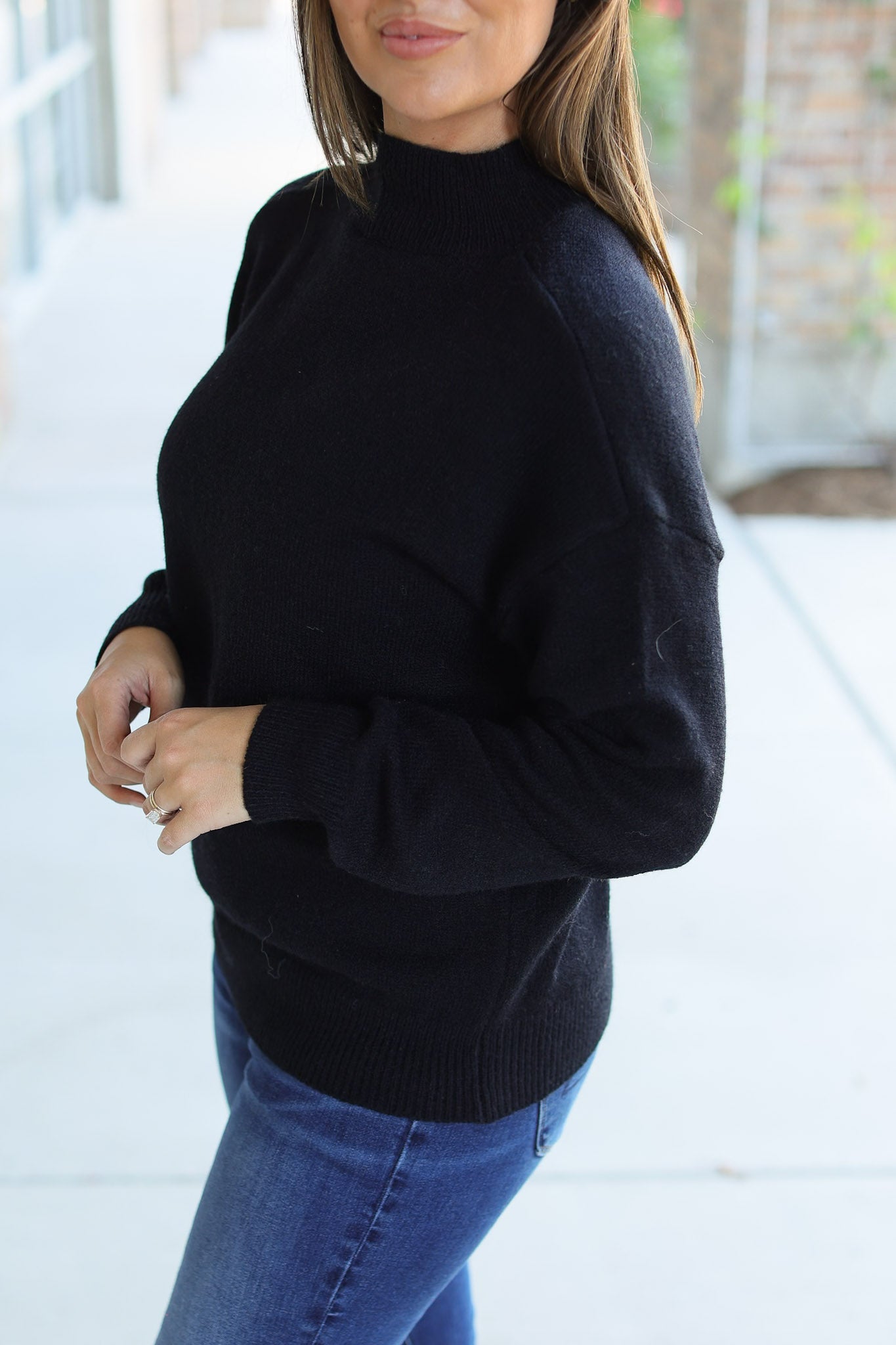 Michelle Mae Molly Sweater - Black