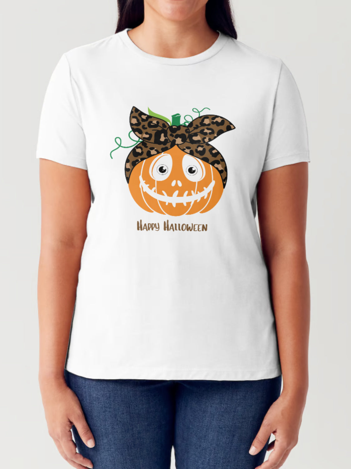 Happy Halloween Pumpkin Graphic Tee