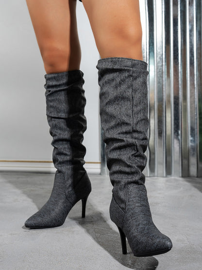 PREORDER- Denim Diva Stilettos Boots