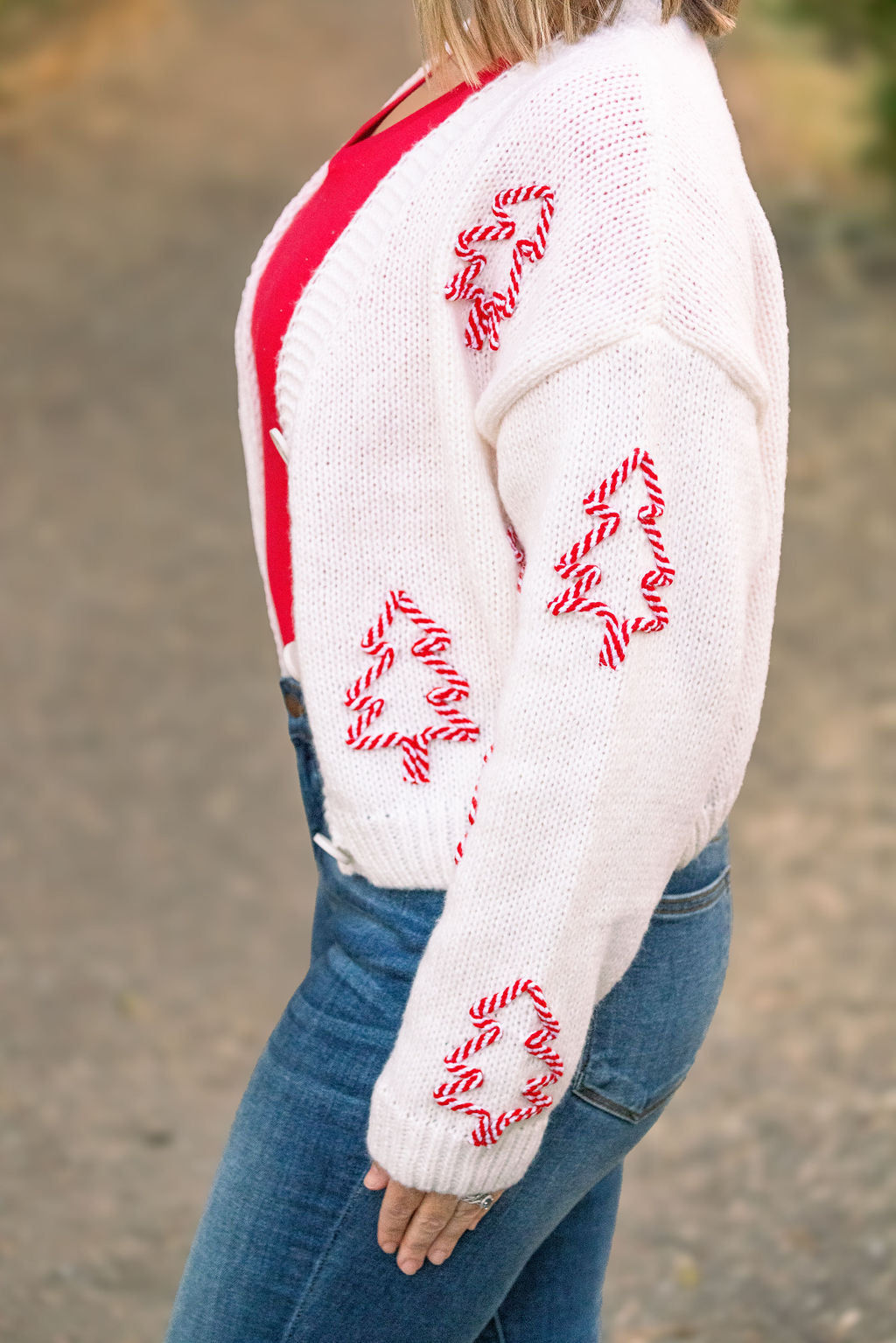 Michelle Mae Peppermint Tree Cardigan