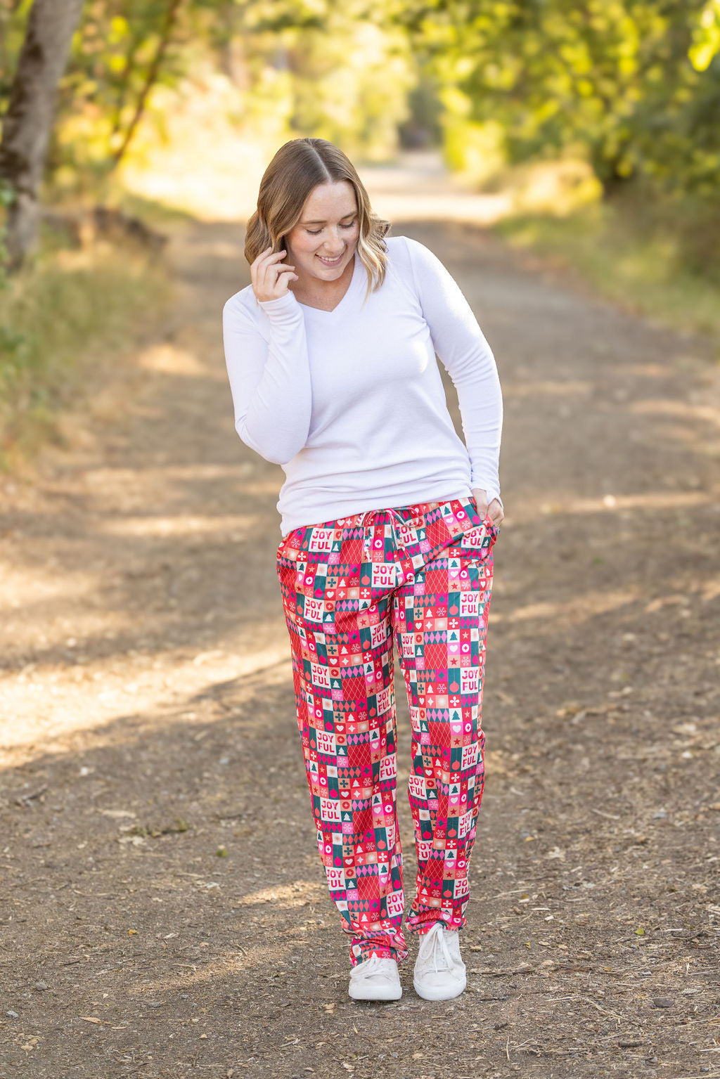 Michelle Mae Joyful Holiday Lounge Pants