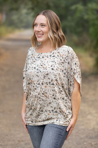 Michelle Mae Darcy Dolman - Tan Micro Floral