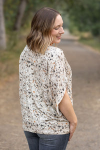 Michelle Mae Darcy Dolman - Tan Micro Floral