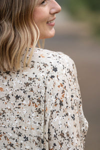 Michelle Mae Darcy Dolman - Tan Micro Floral