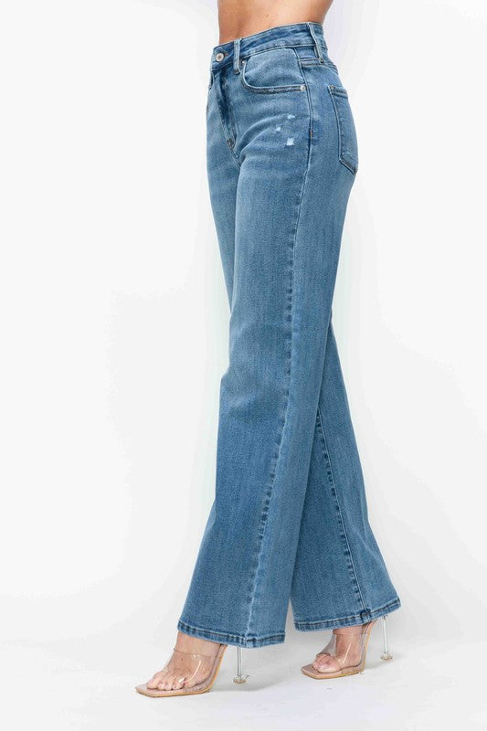 Wide Leg Wonder High Rise Jeans