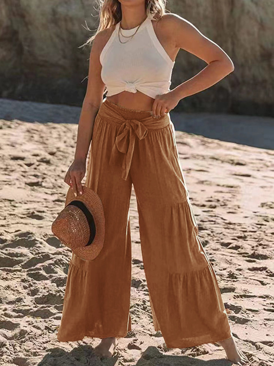 Vacay Mode Wide Leg Pants (original colors)