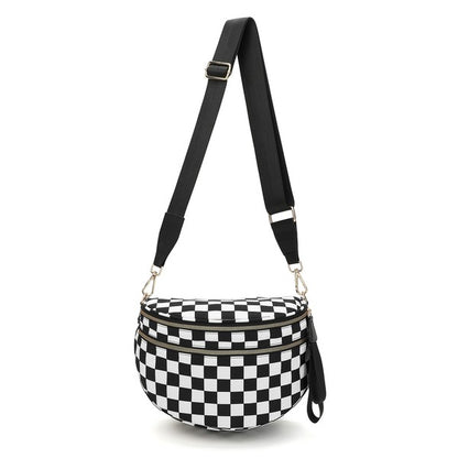 Checker Crossbody Sling Check Bag