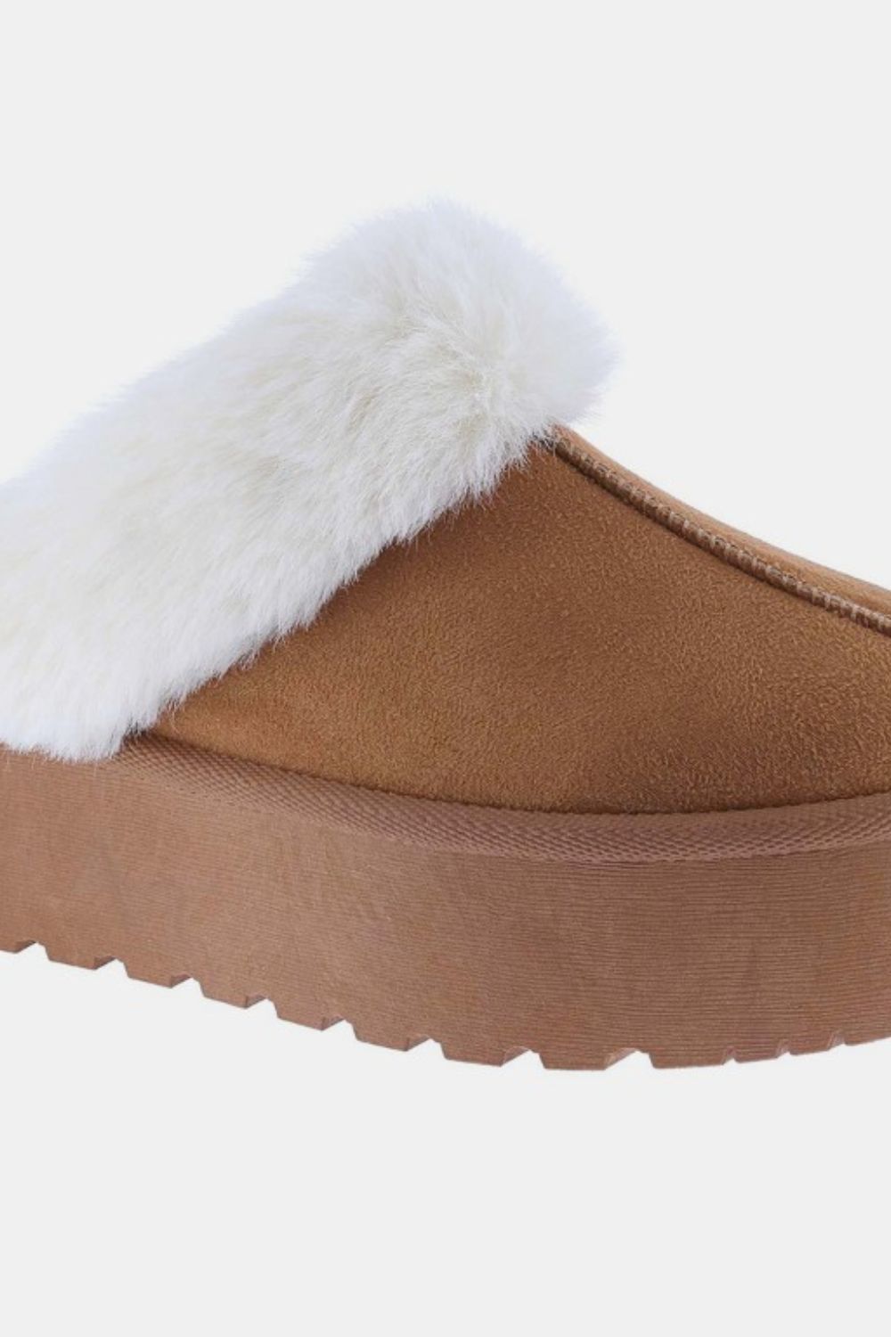 Cozy Luxe Snow Slippers-tan