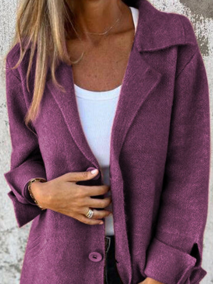 PREORDER: Chic Buttoned Longline Coat