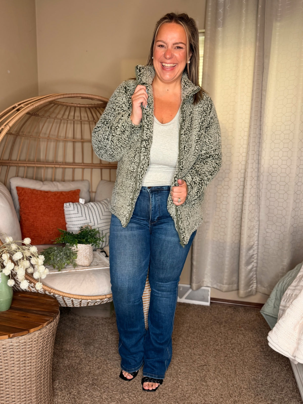 Camille High Waist Tummy Control Bootcut Jean