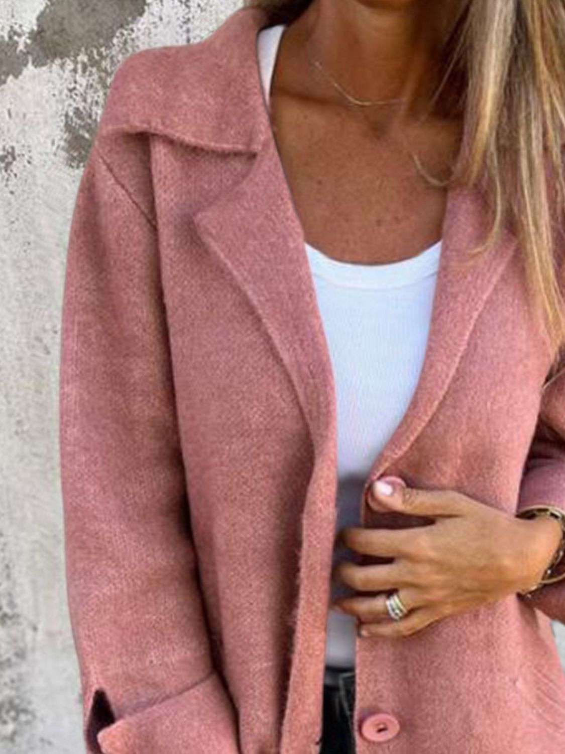 PREORDER: Chic Buttoned Longline Coat