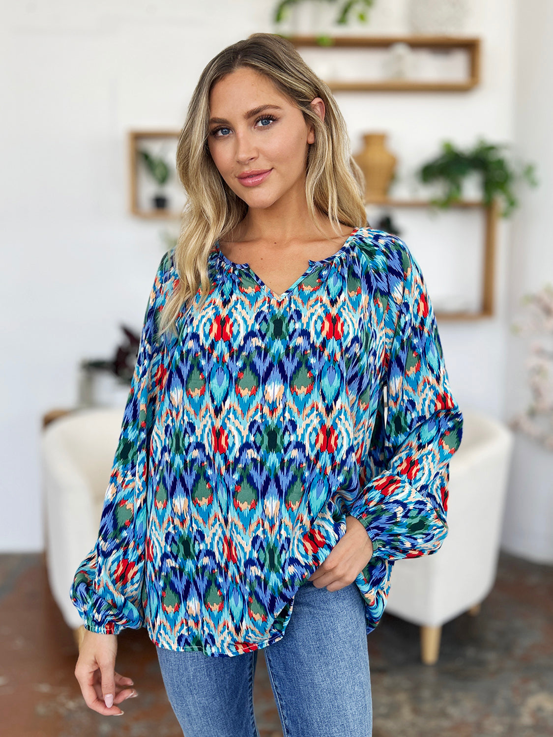 Whimsy Bloom Blouse