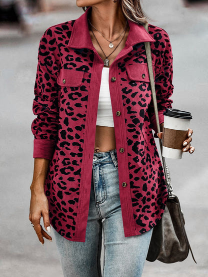 PREORDER - Leopard Girl Shacket