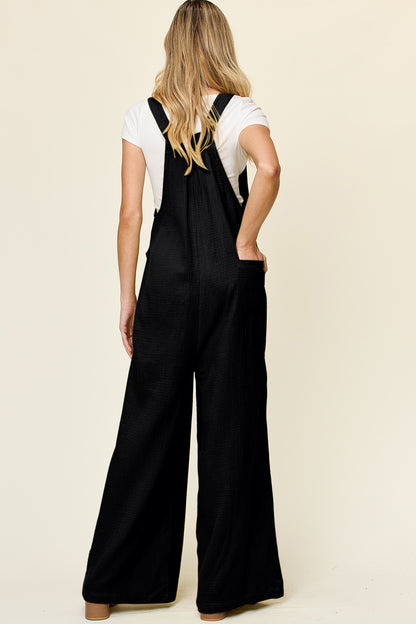 Sandy's Wide Leg Overalls