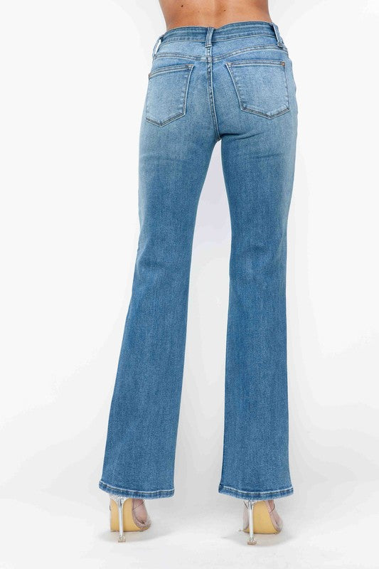 Purrfectly Bootiful Mid Rise Jeans